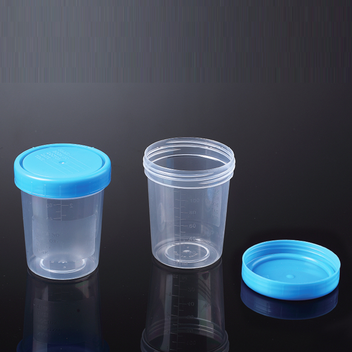 Probenbehälter für Mikrobiologie/Urinanalyse, Schraubverschluss, 4 OZ/120 ml