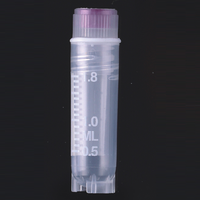 Kryo-Probenfläschchen, Innengewinde mit Silikondichtung, selbststehend, 2,0 ml